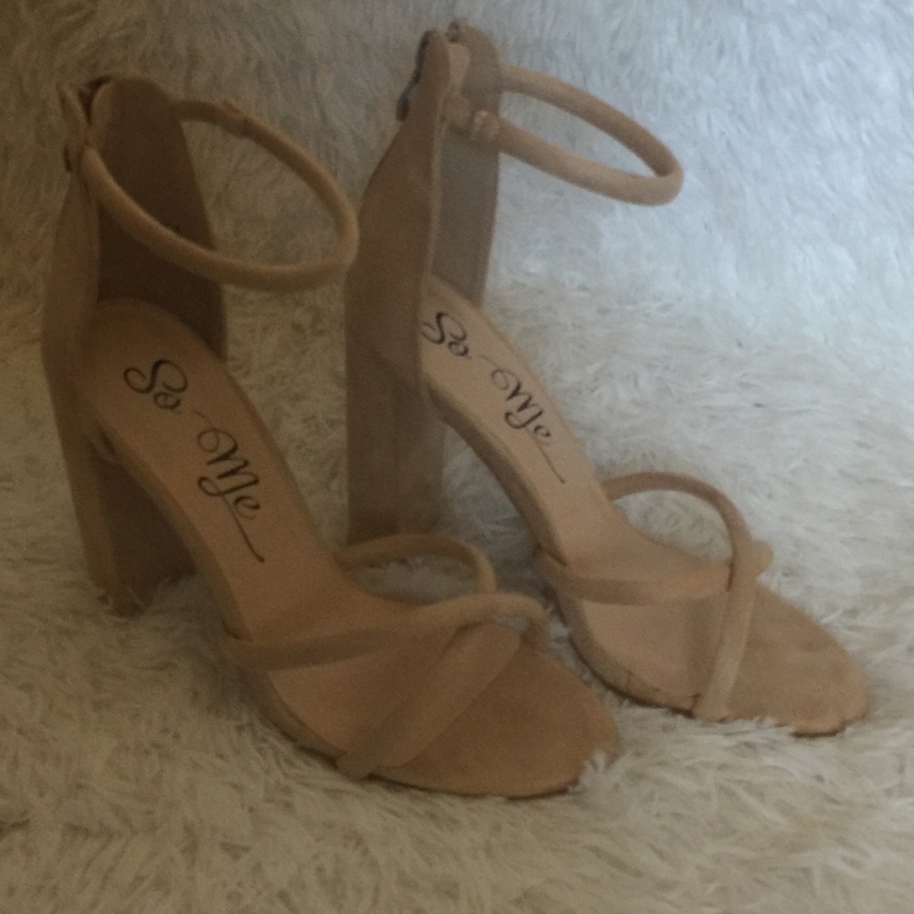 Nude new heels!